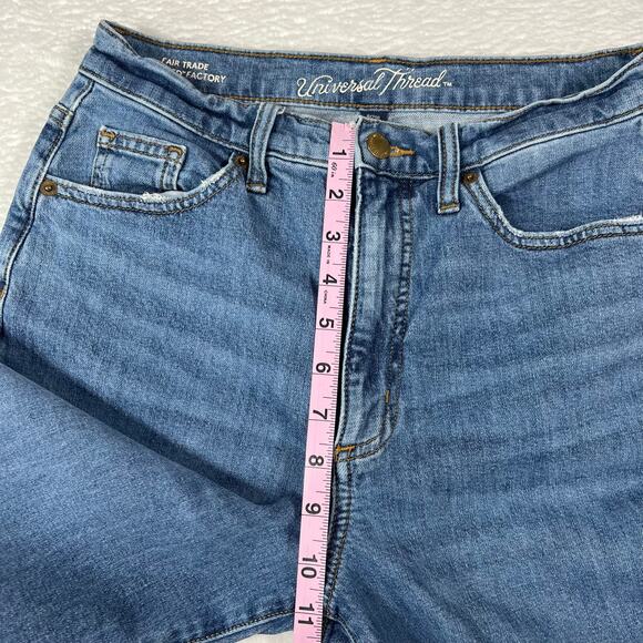 Universal Thread Vintage Straight Jeans Medium Wash Womens 8/29 - Picture 10 of 12